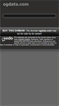 Mobile Screenshot of ogdata.com
